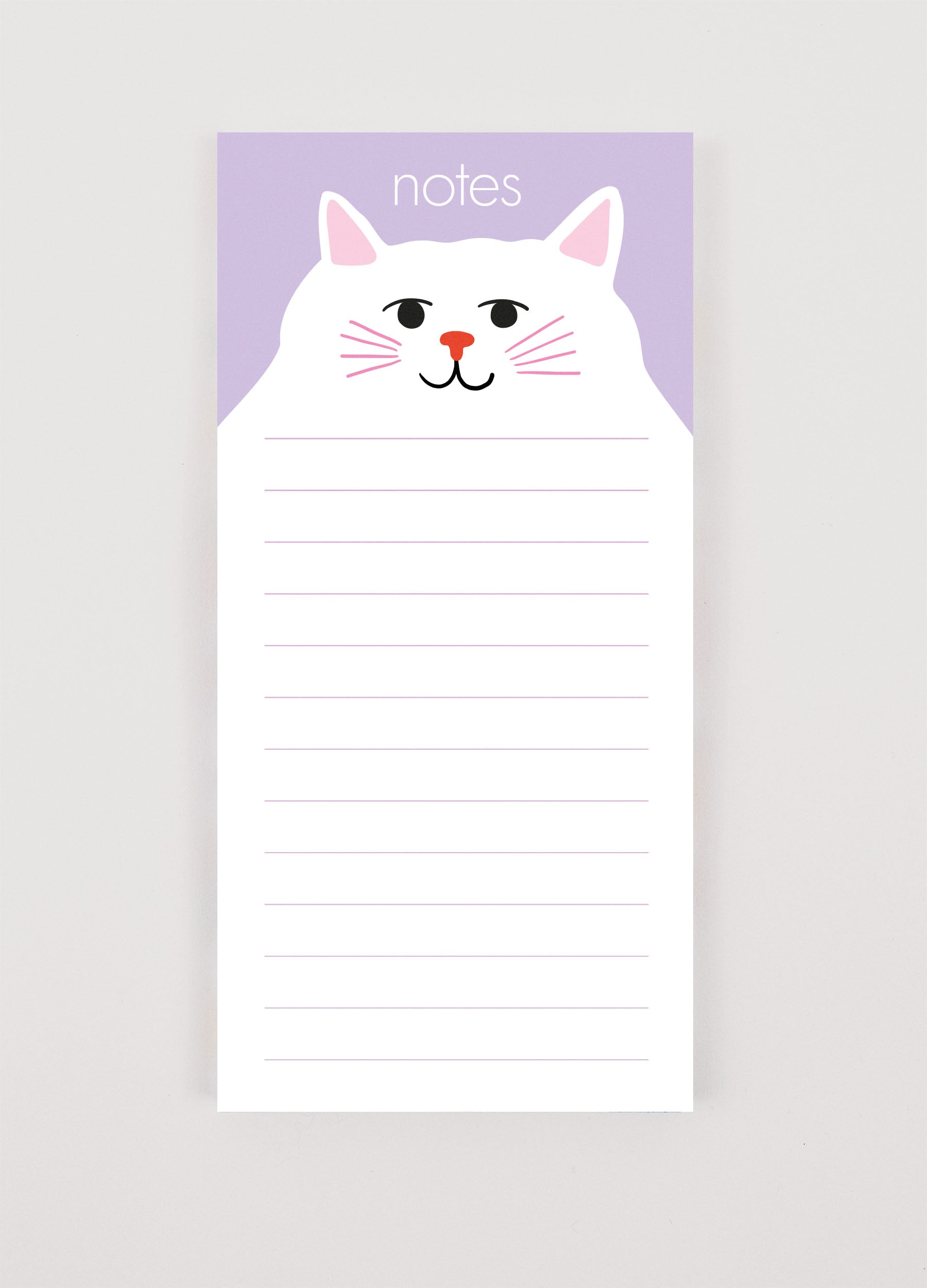Happy Cat List Pad