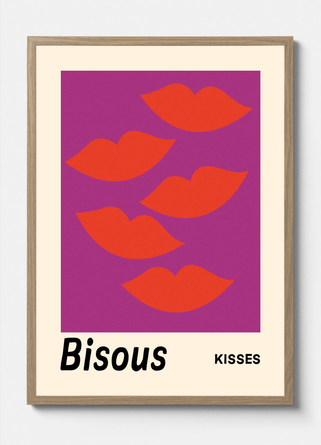 Kisses_Framed_Oak.jpg