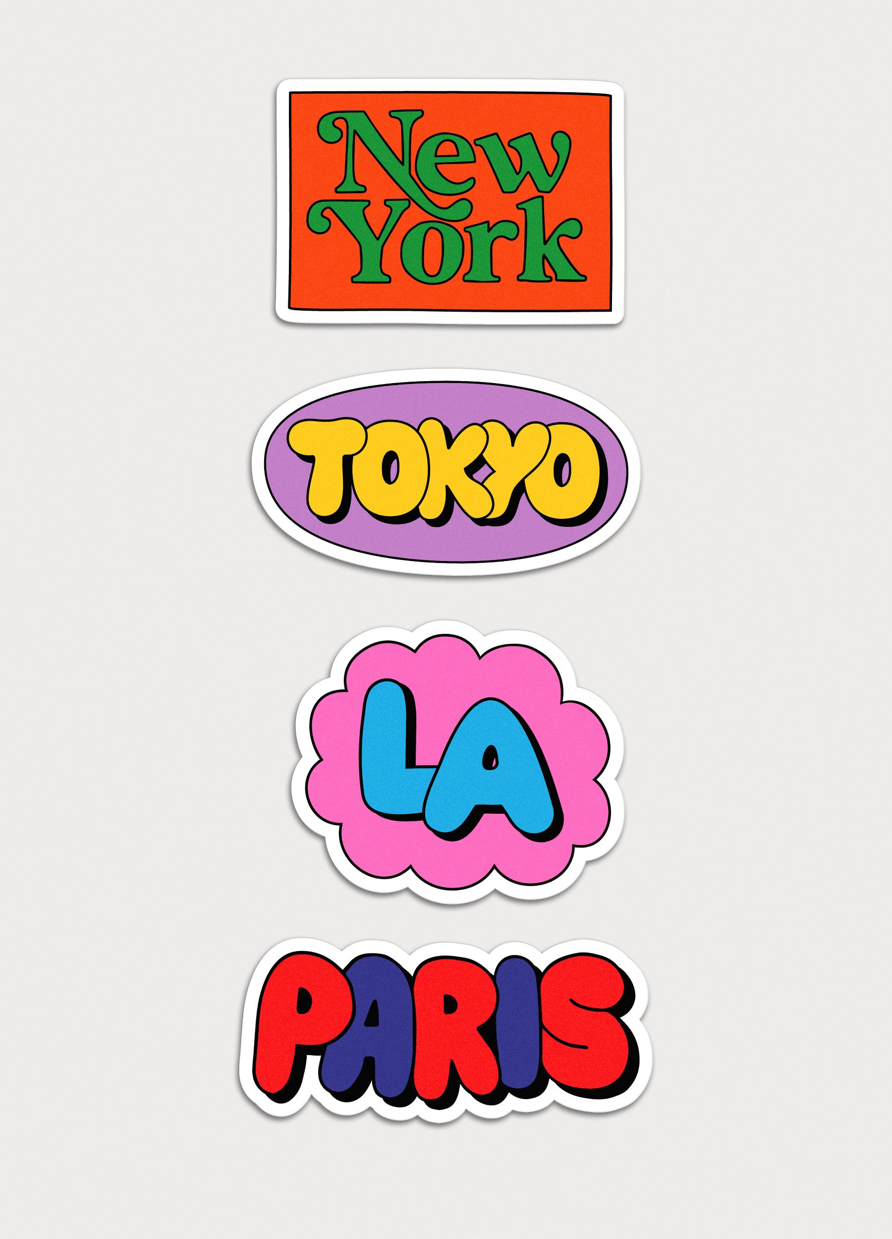 Sticker Pack – Cities
