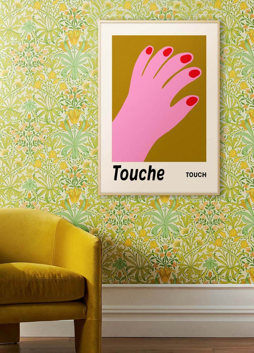 Touch Art Print