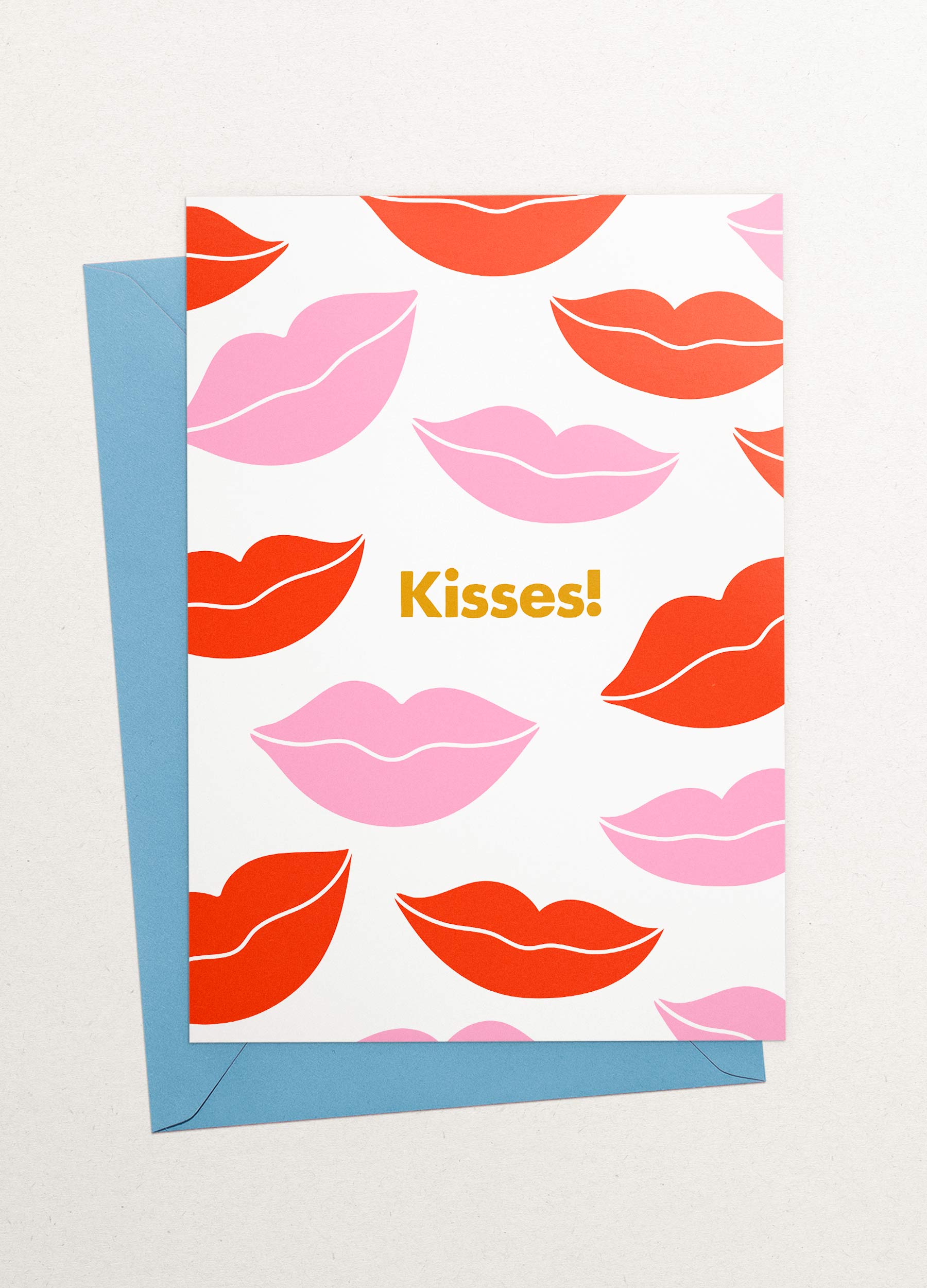 Kisses! Greeting Card