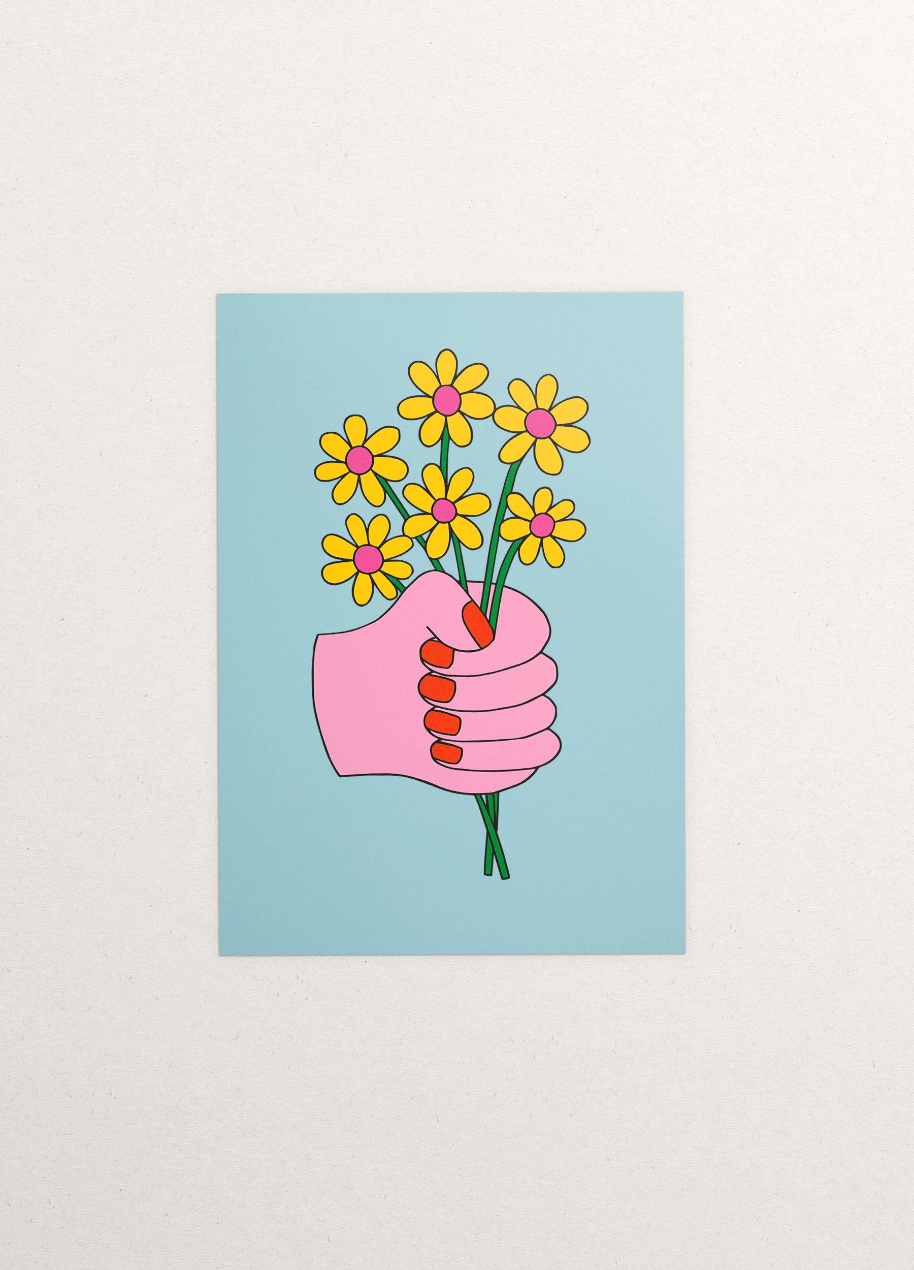 Mini Card – Flower Bunch